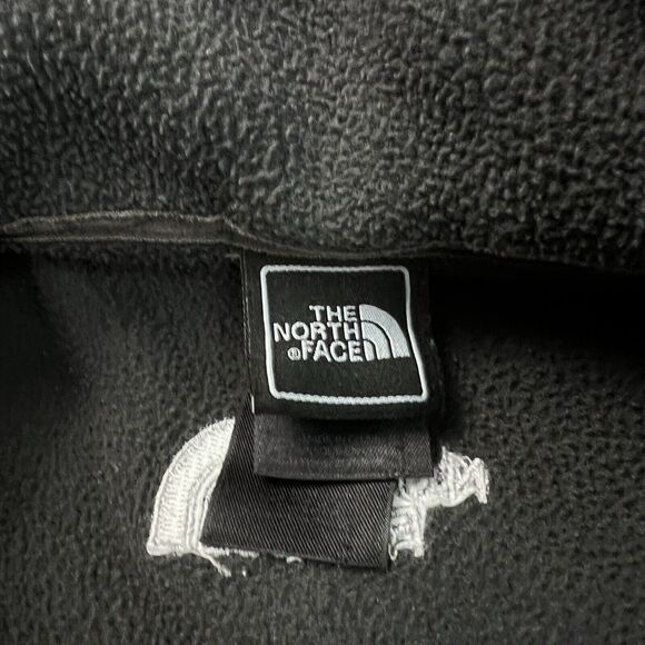 The North Face Jacket Khumbu Fleece Mens M Gray Pockets Full Zip  A484 - Picture 6 of 8